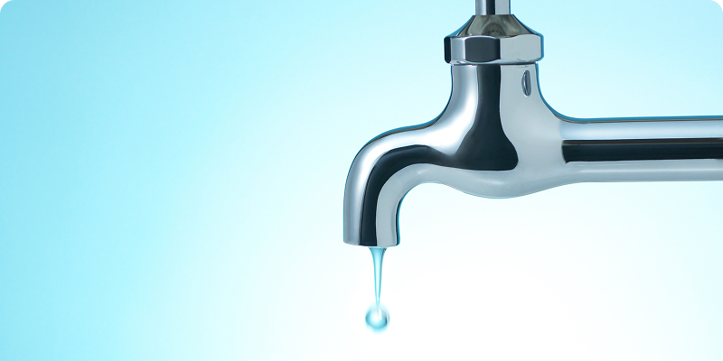 蛇口からの水漏れが気になっている